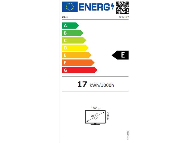 Τηλεόραση 24'' F&U FL24117