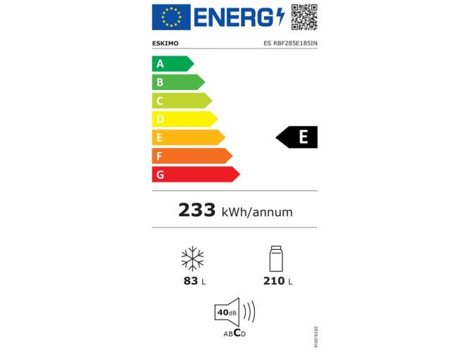 Ψυγειοκαταψύκτης ESKIMO ES RBF285E185IN